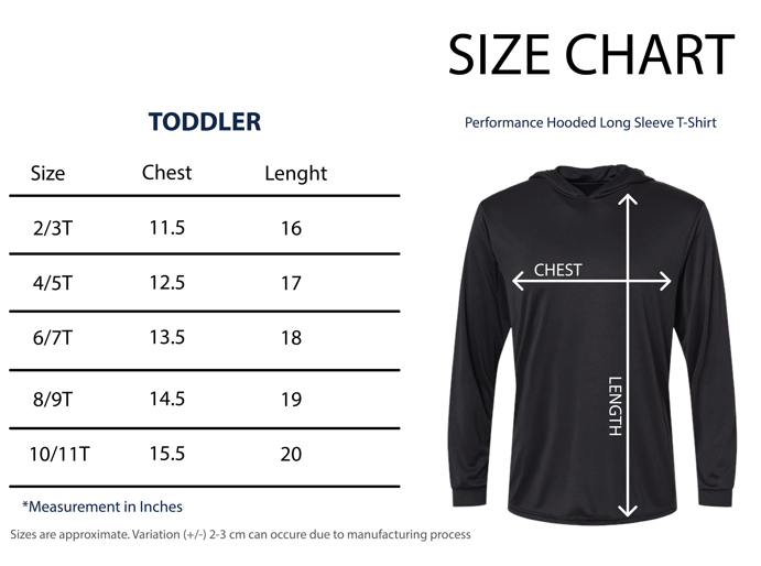 KE KAI O KAHIKI TODDLER Hooded Longsleeve Dri Fit