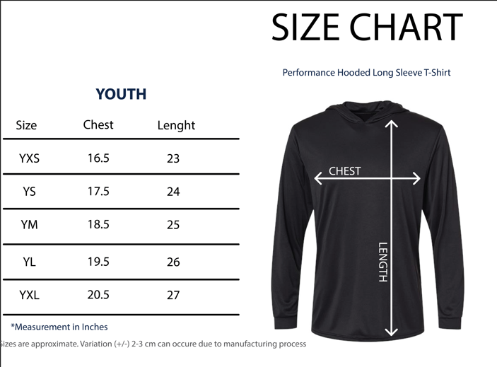 Namoku Hooded Youth Longsleeve Drifit Olive