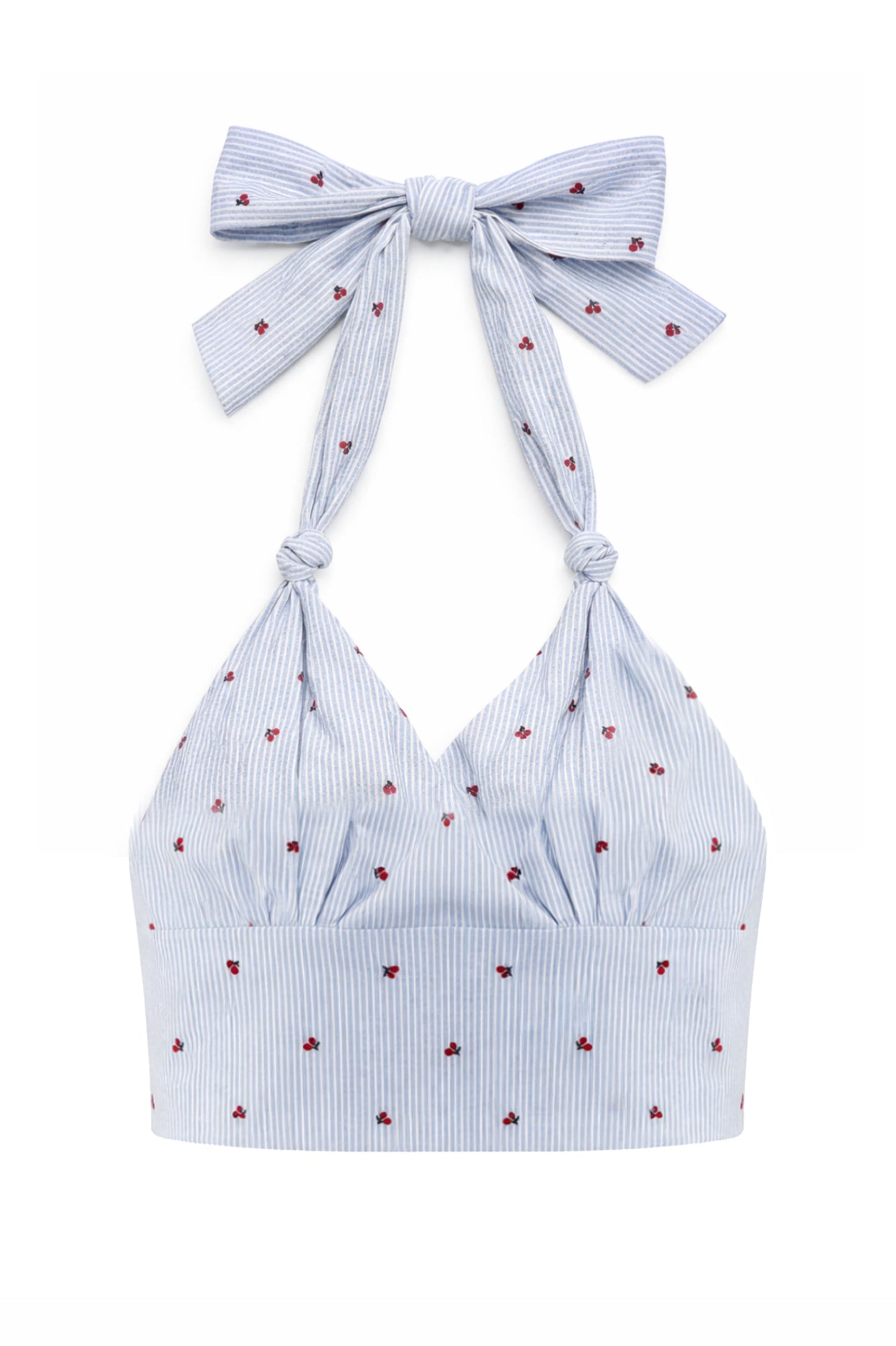 TWEEN YVONNE PRINTED HALTER TOP