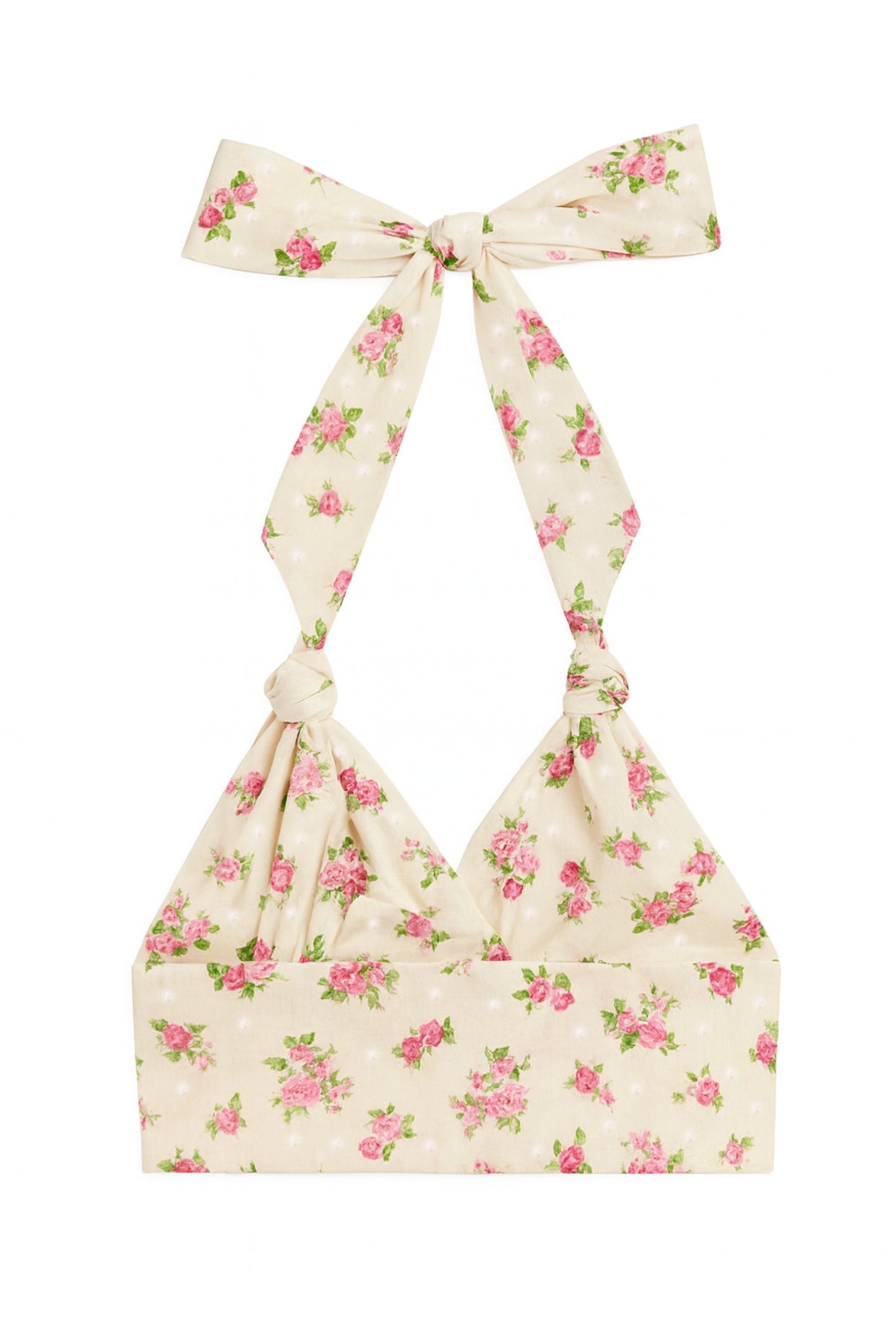 TWEEN YVONNE PRINTED HALTER TOP