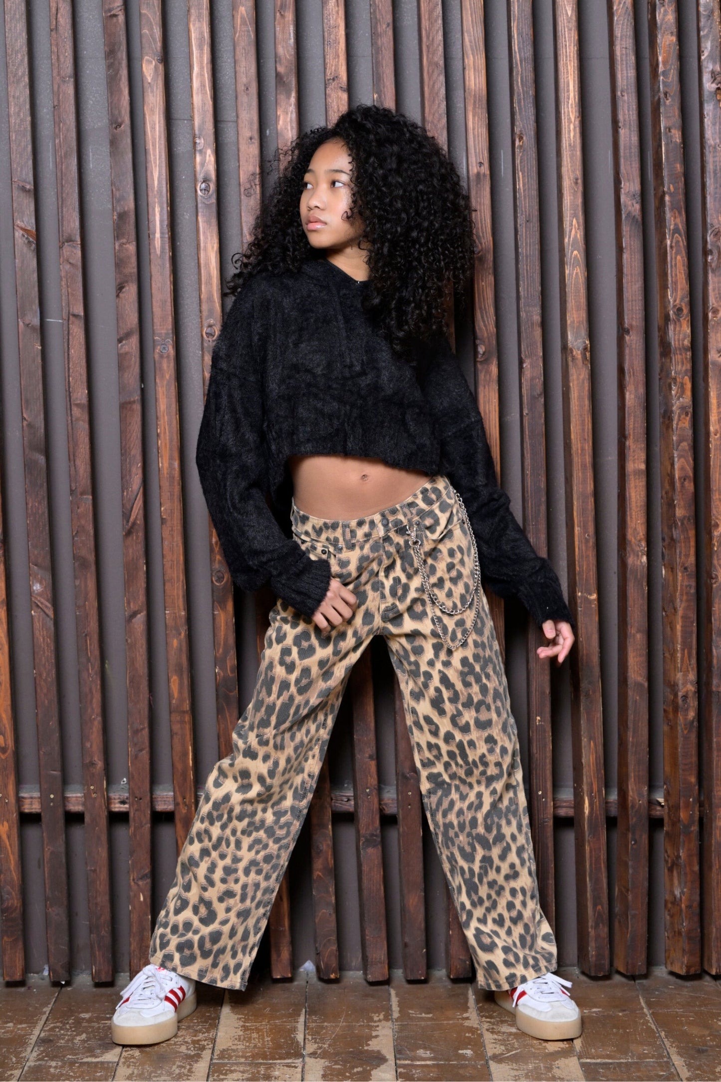 TWEEN CHICAGO PRINTED LOW RISE JEANS