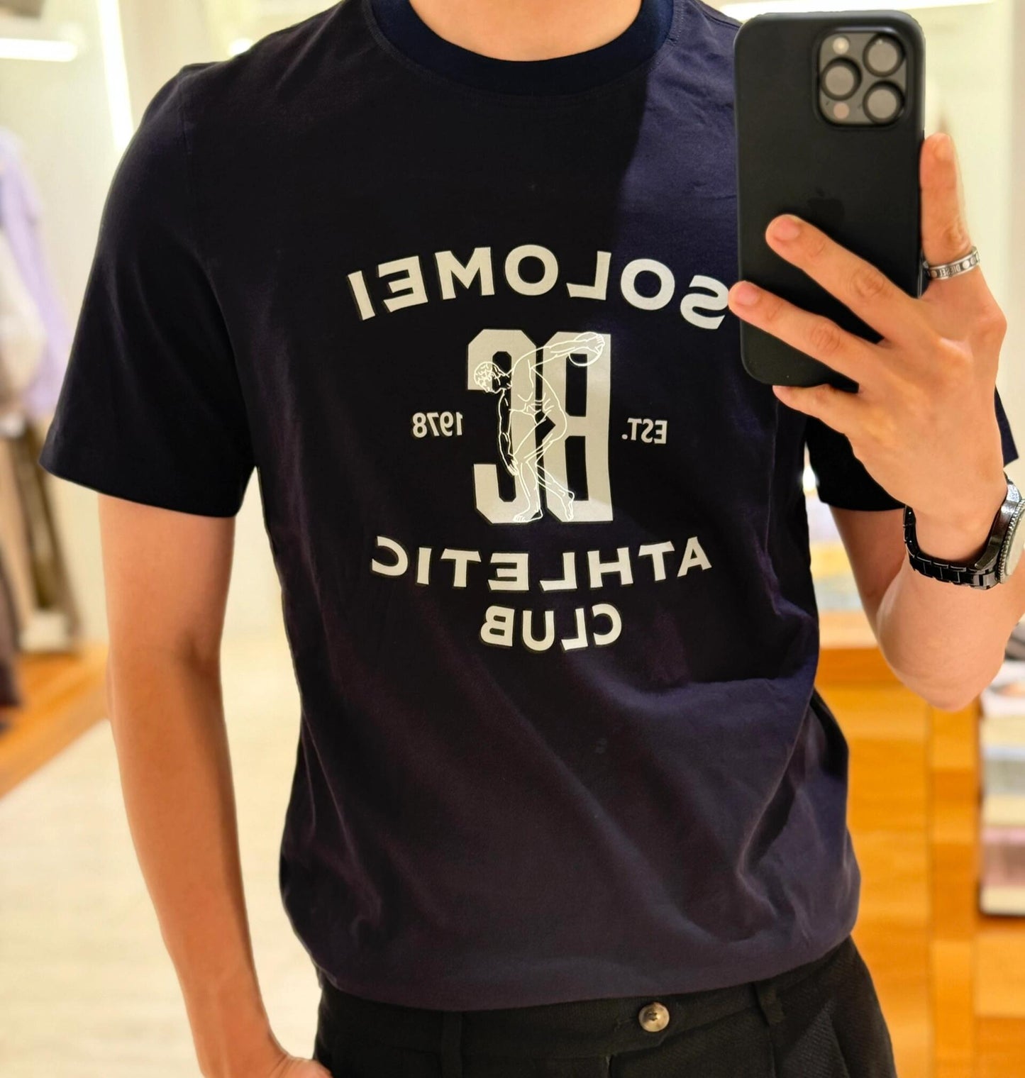 2026 New BC Logo Print Short-Sleeve Shirt (BB788-A15)