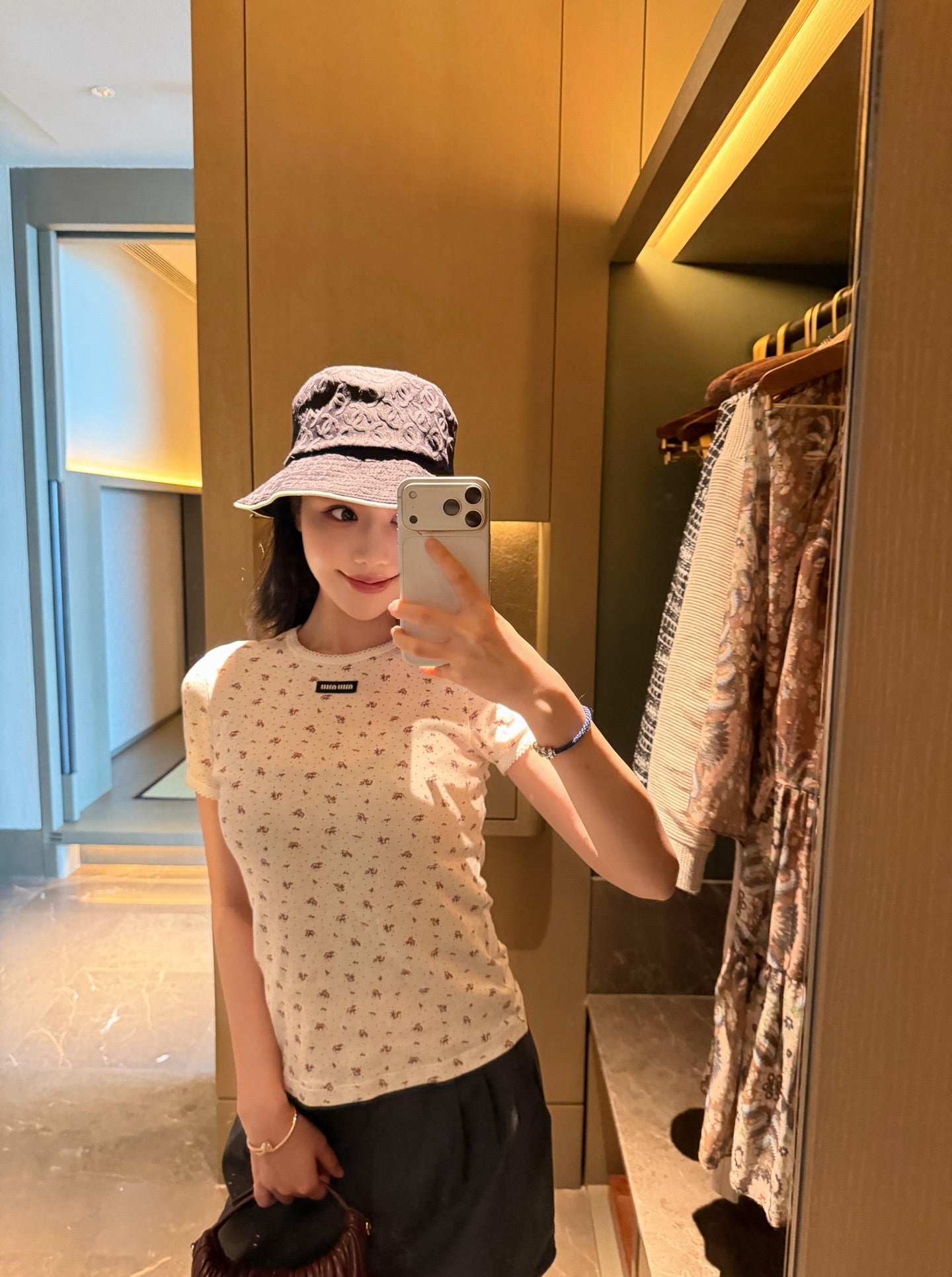 2026 Women’s MM Floral Short-Sleeved T-Shirt (FF745)