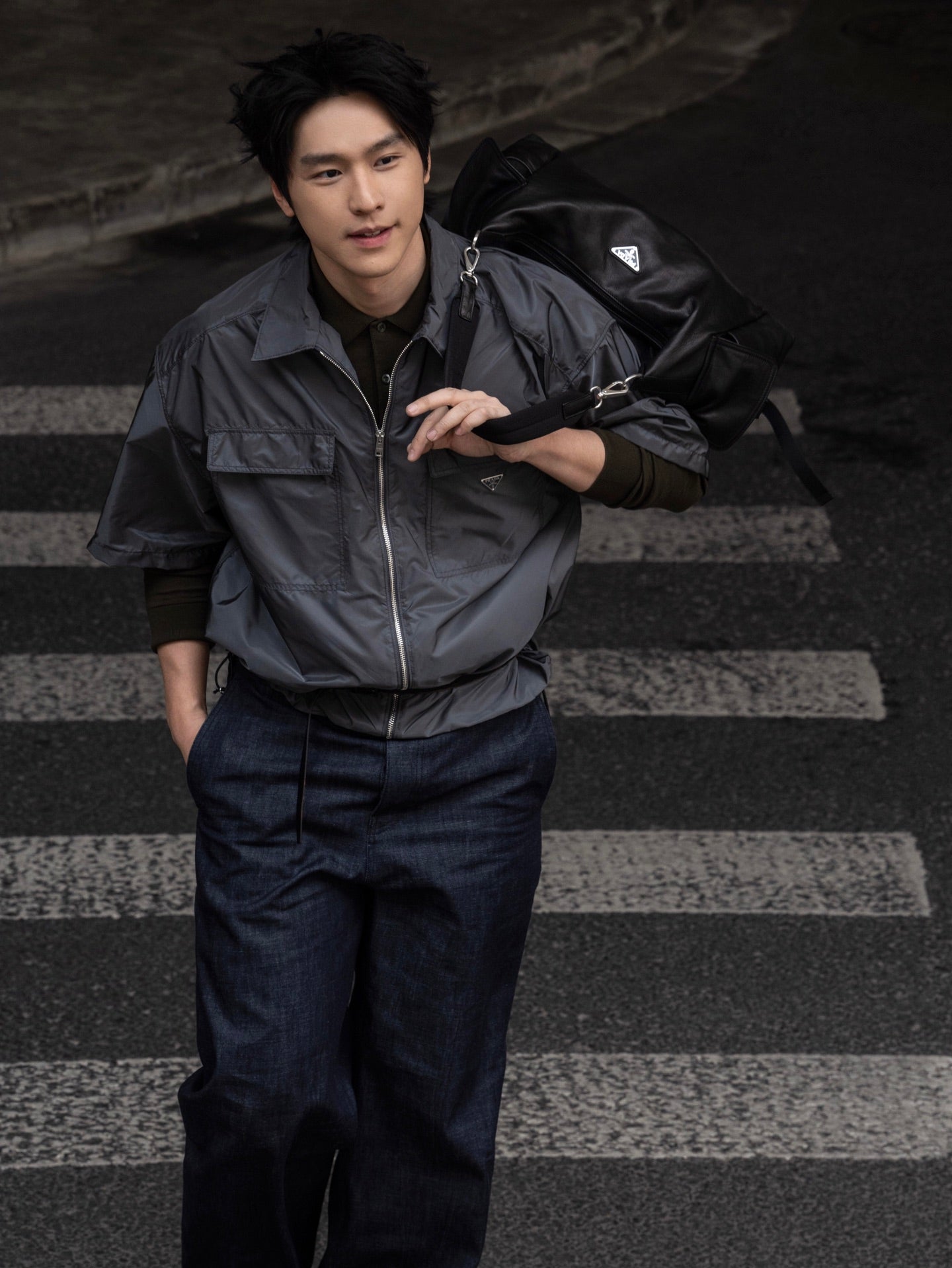 2026 New Triangle Brand Pocket Shirt (AA614-A90)