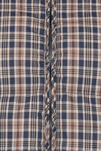 Chester Puffer Jacket - Brown Plaid