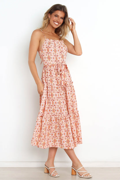 Bridie Dress - Rust