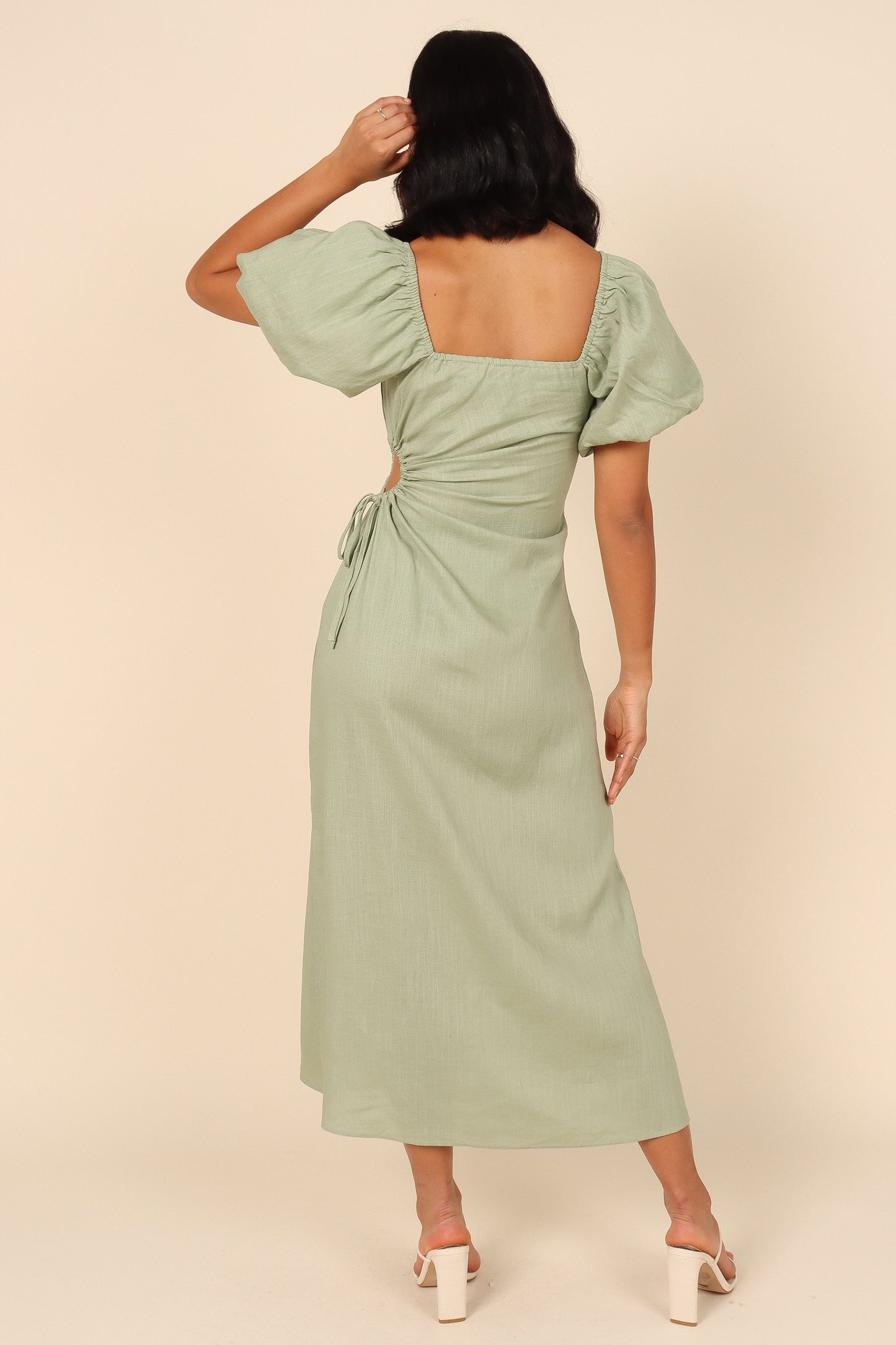 Chloe Cut Out Dress - Sage