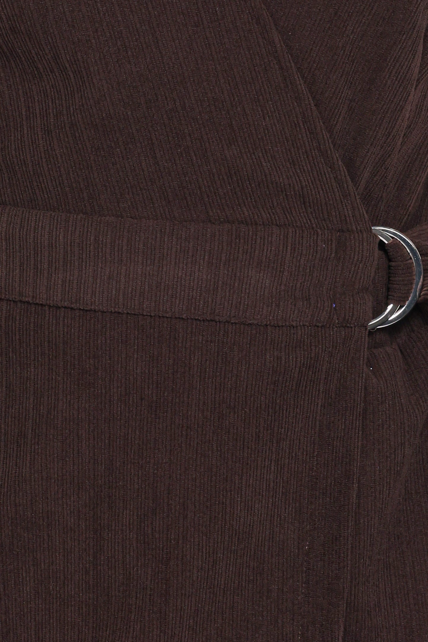 Vesper Corduroy Romper - Chocolate