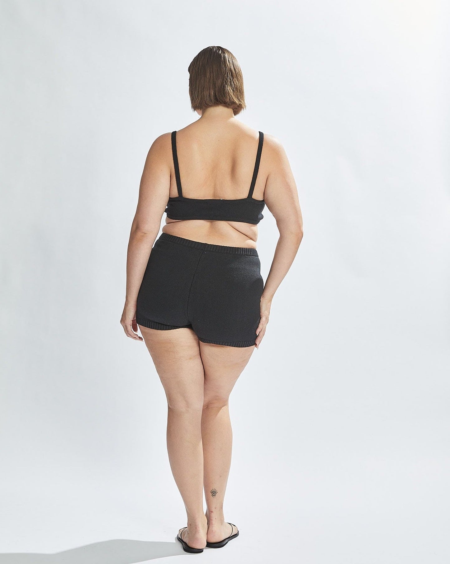 Drew Knit Shorts Black