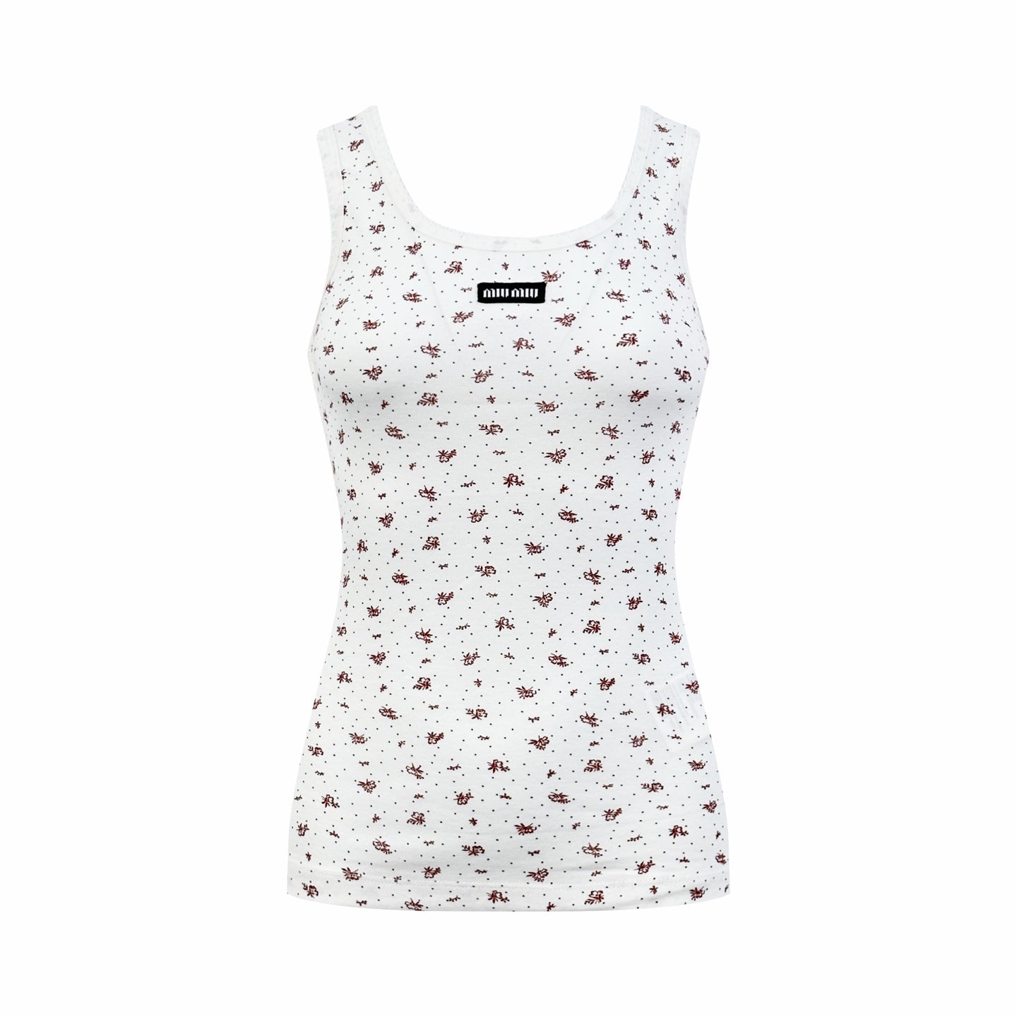 2026 Women’s MM Floral Logo Tank Top (FF744)