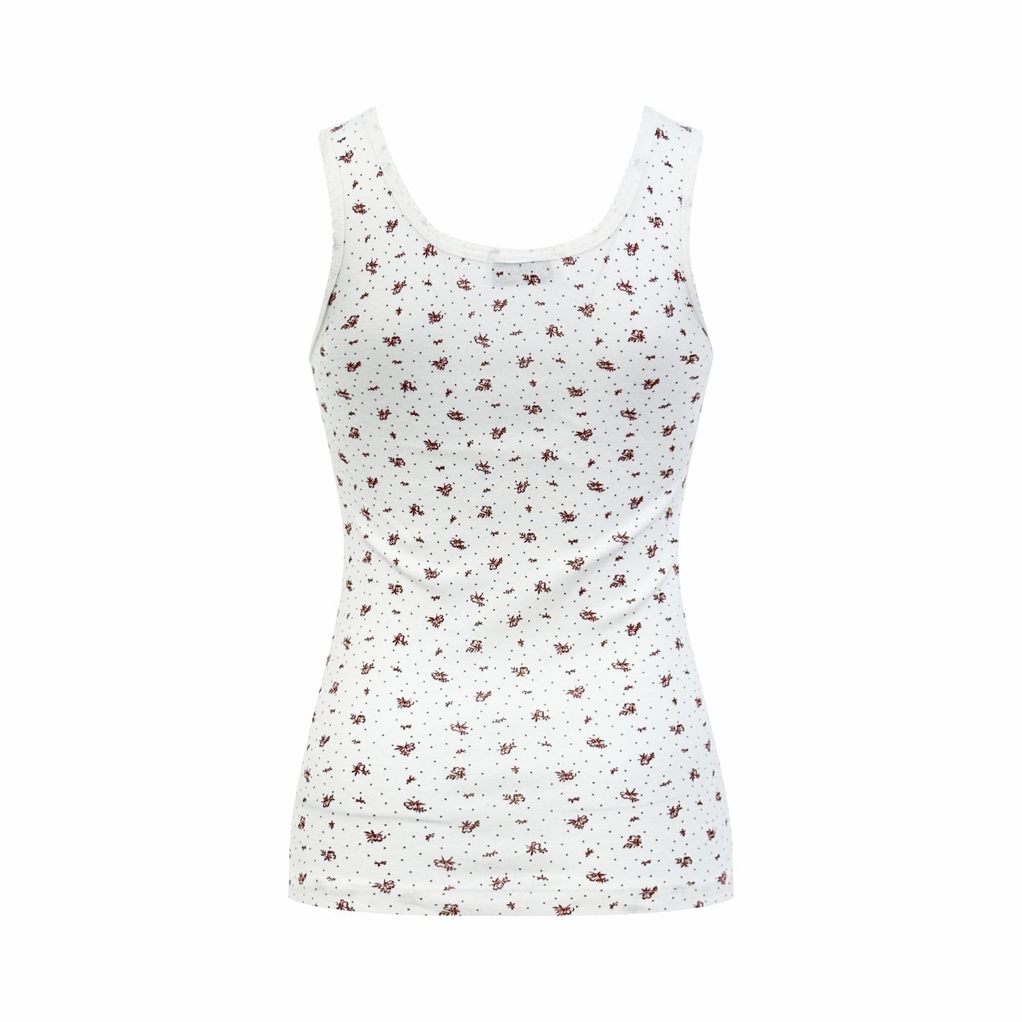 2026 Women’s MM Floral Logo Tank Top (FF744)